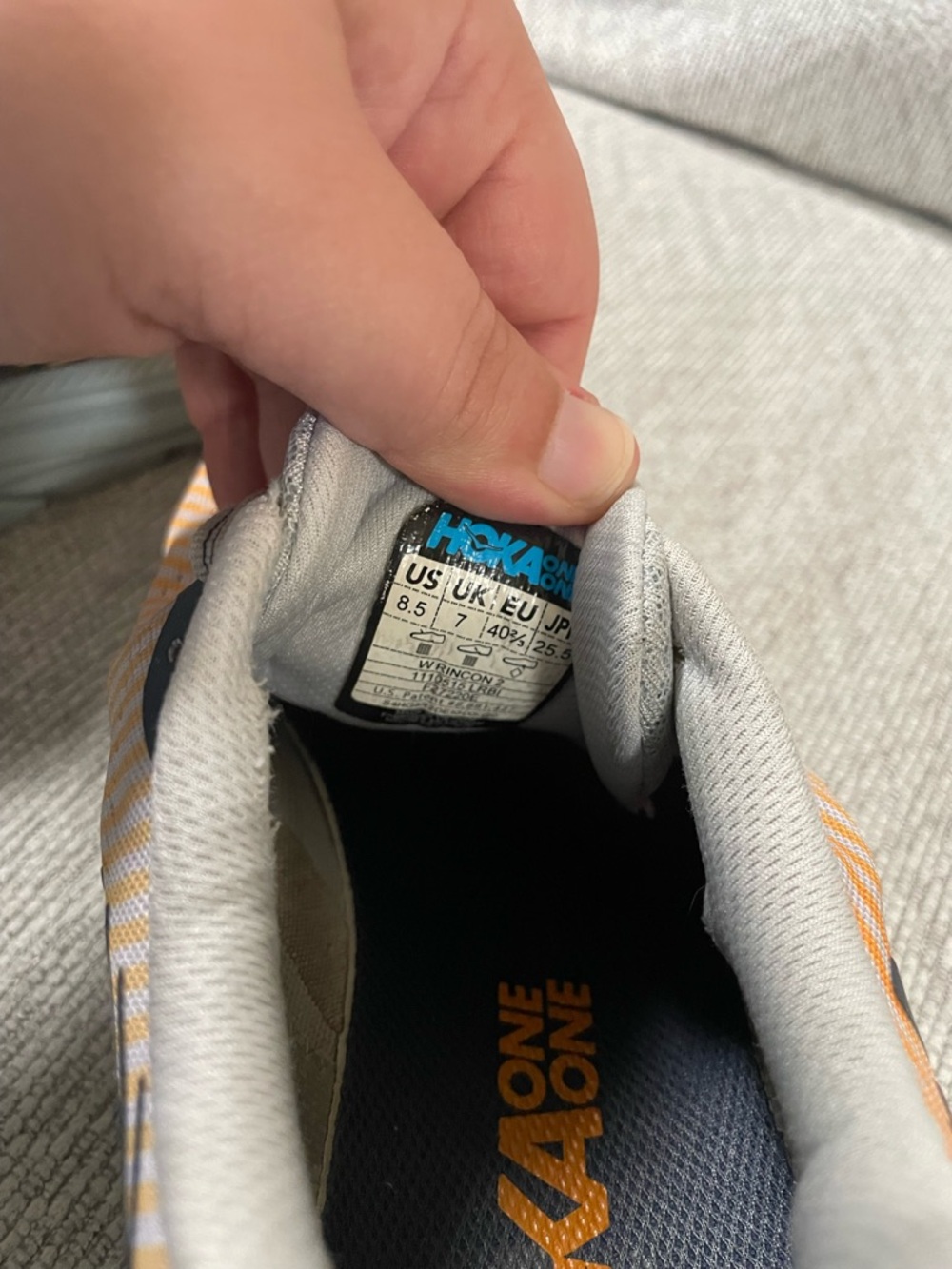 ✨ Hoka One One Rincon 2 Women's Size 8.5 - Picture 10 of 10